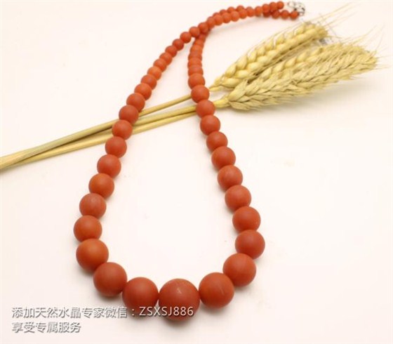 珍石轩天然水晶南红玛瑙塔链
