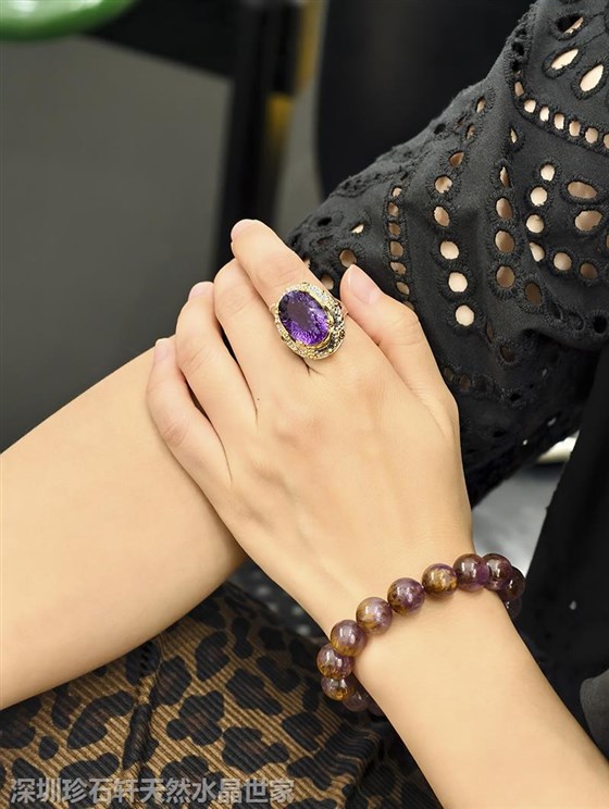 一口价2388元S925紫水晶戒指 (3)