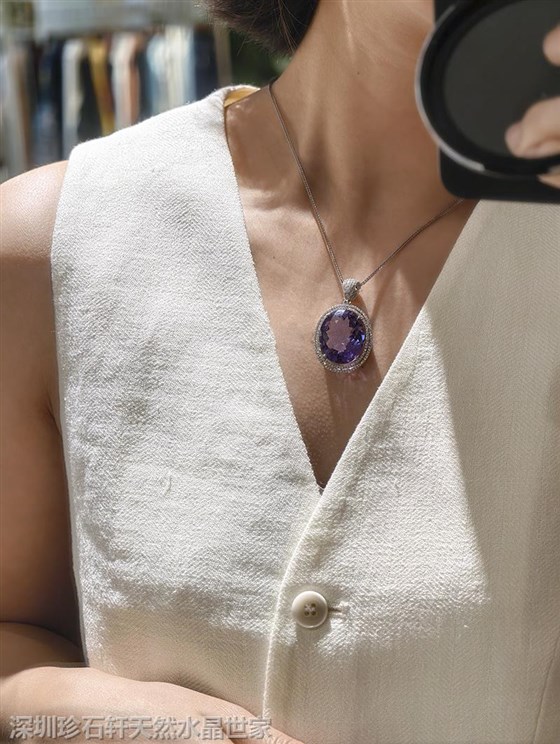 一口价元S925紫水晶吊坠 (8)