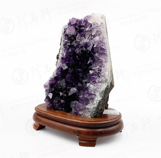 天然水晶怎么摆放最有利于风水珍石轩紫晶花