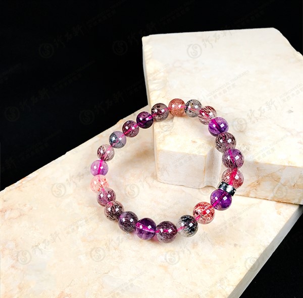 超七水晶手链