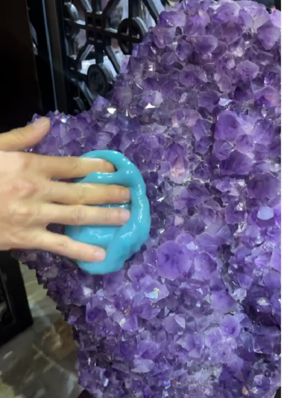 紫水晶洞保养