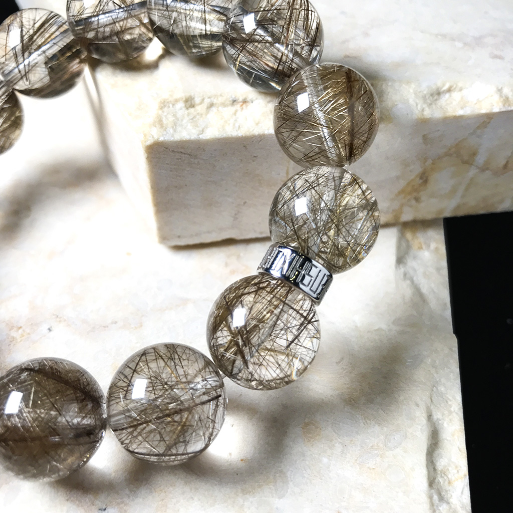 深圳珍石轩15mmS925银发晶手链 (3)