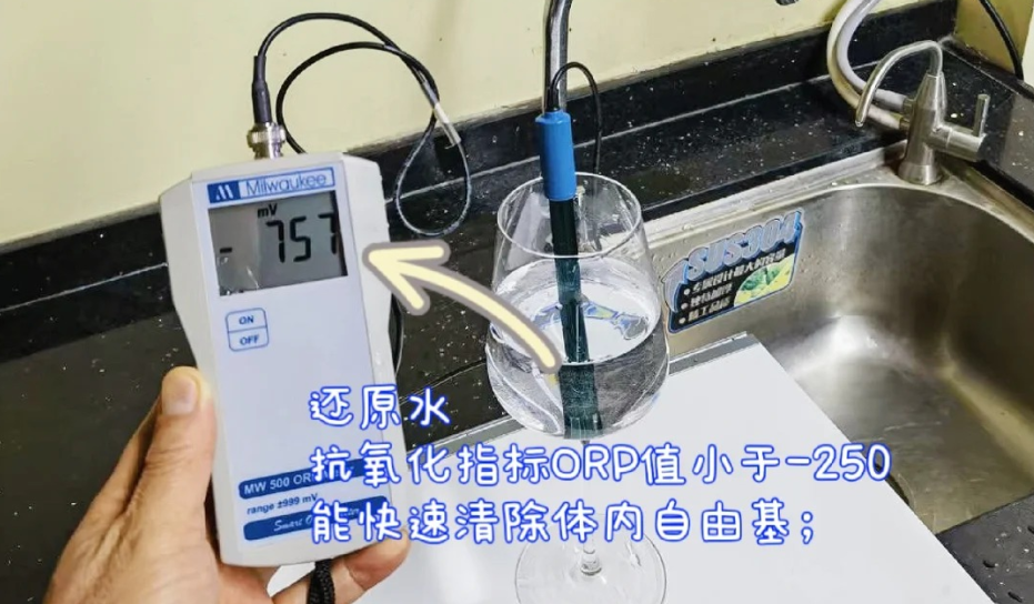 抗氧化指标ORP值小于-250