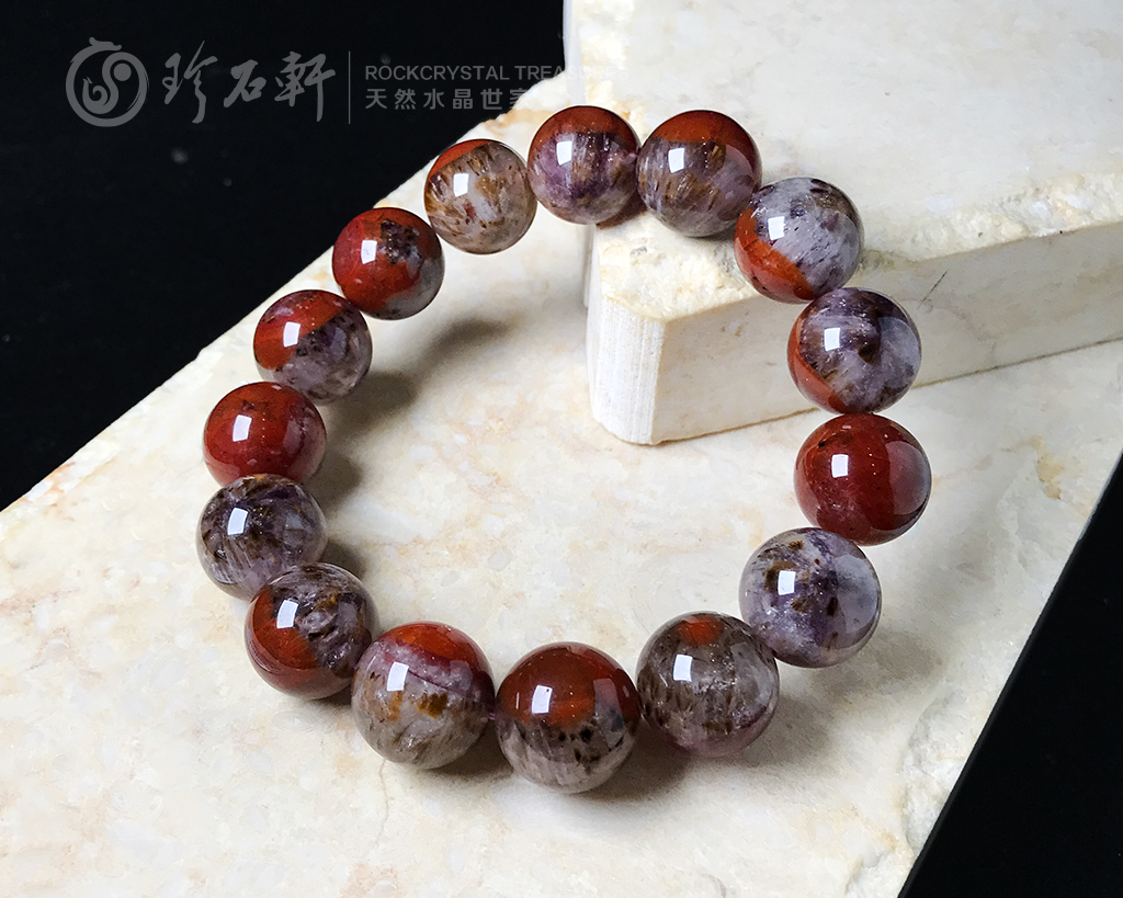 珍石轩天然极光手链 (2)