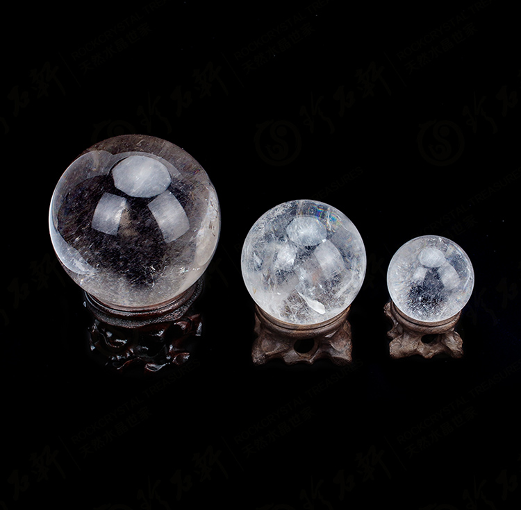 珍石轩天然白水晶球 (4)