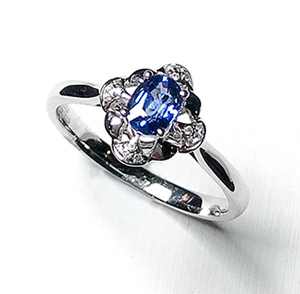 G18K蓝宝石戒指
