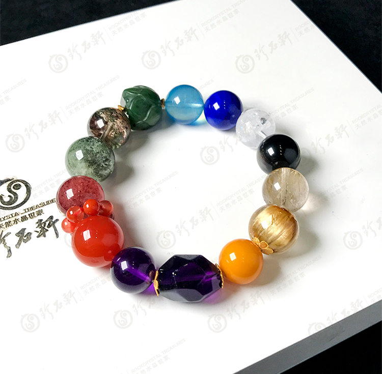 珍石轩多宝天然水晶手链