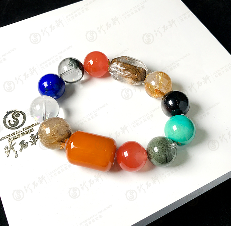 珍石轩多宝天然水晶手链