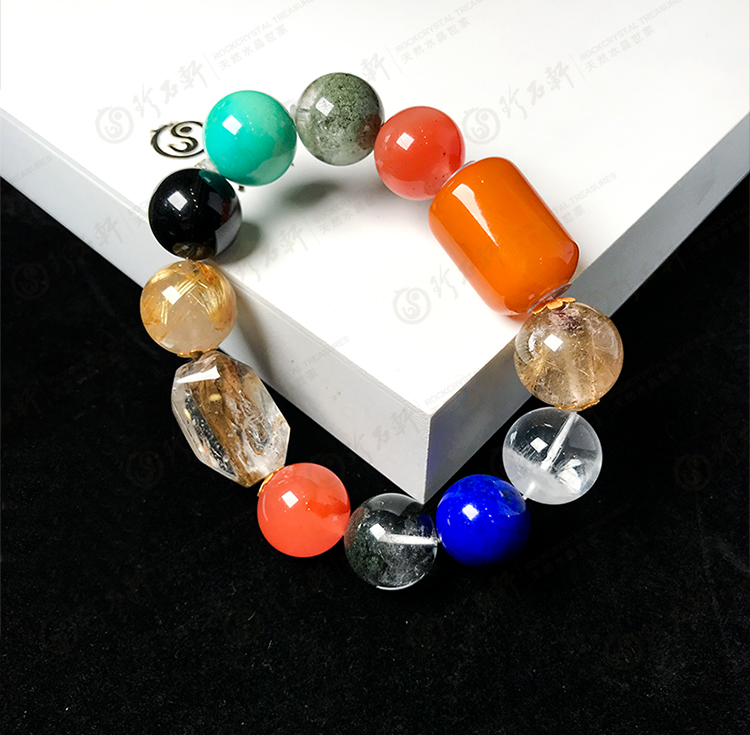 珍石轩多宝天然水晶手链