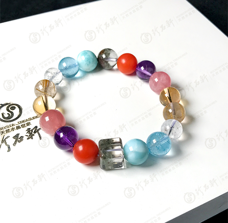珍石轩多宝天然水晶手链