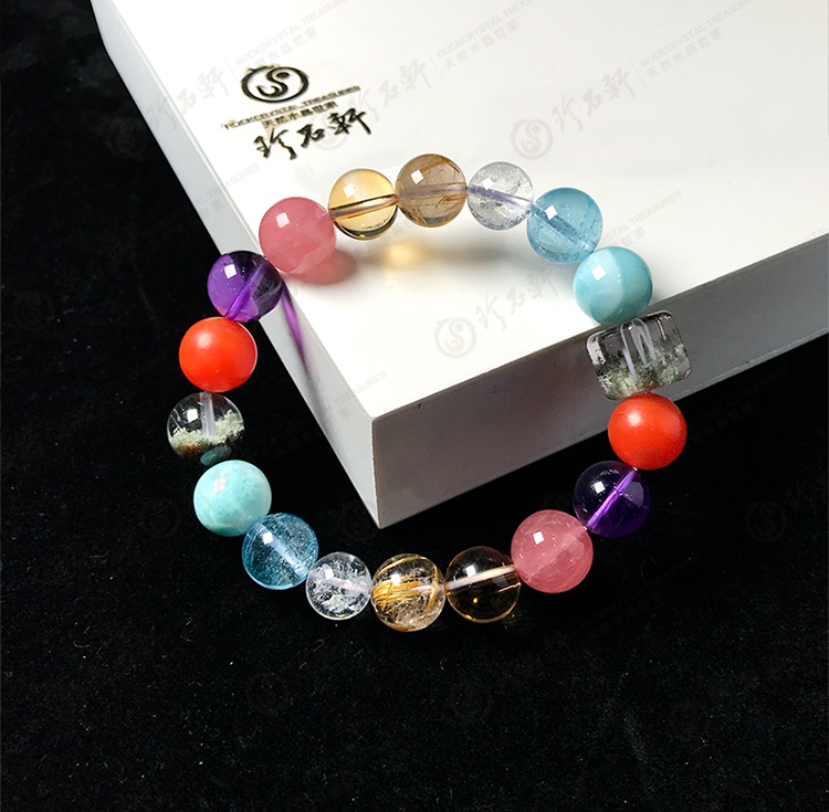 珍石轩多宝天然水晶手链